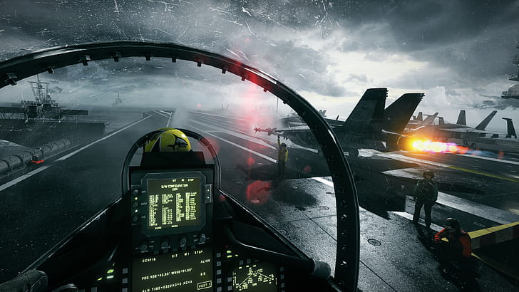 Schlachtfeld 3, McDonnell Douglas FA-18 Hornet, Flugzeug, HD-Hintergrundbild