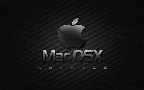 맥 OSX, textura, desenho, 사과, 3d 및 초록, HD 배경 화면 HD wallpaper