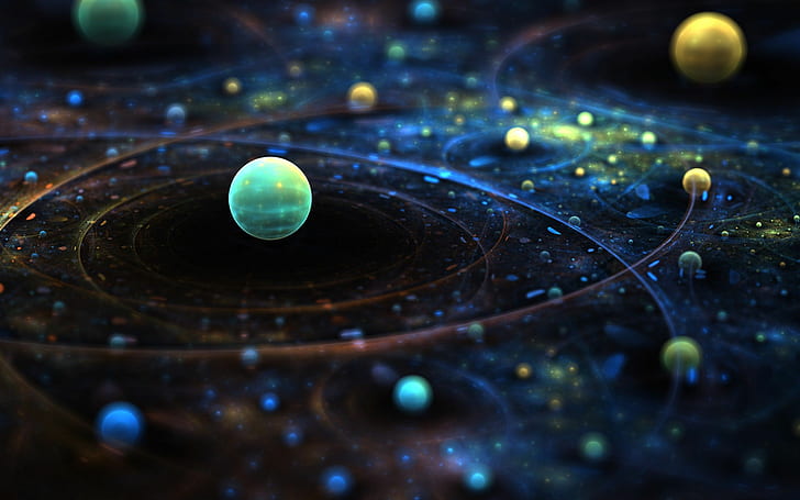 ruang, alam semesta, Matahari, Tata Surya, Wallpaper HD