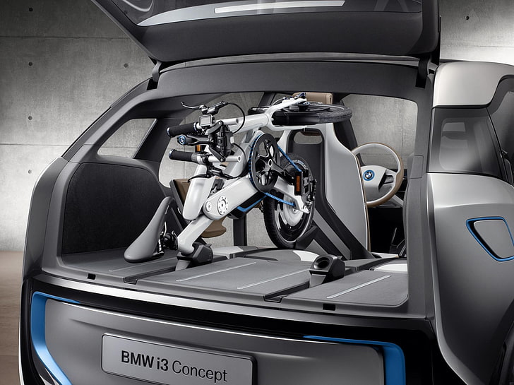 BMW i3 Concept, bmw i3 london 2012, mobil, Wallpaper HD