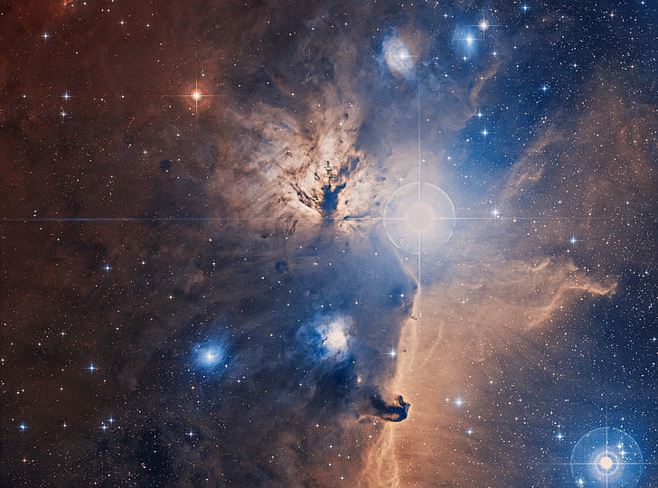 Flame Nebula, Space, Nasa, Observatory, marshallspaceflightcenter, Chandra X-ray Observatory, Chandra, HD wallpaper