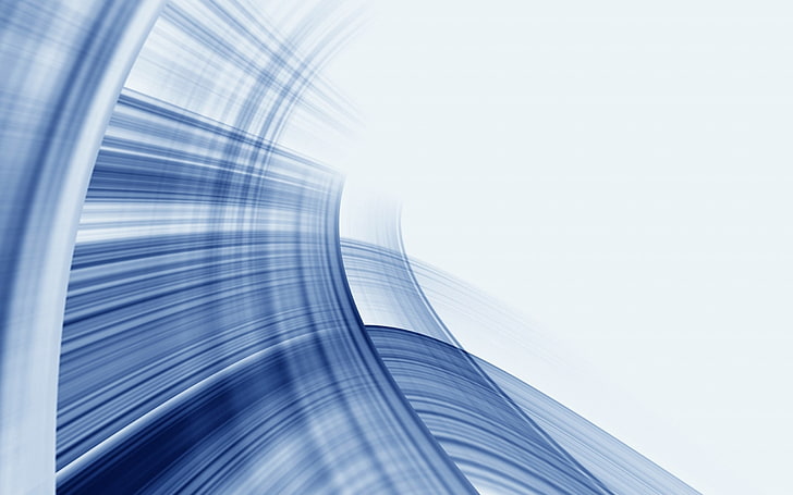 синяя спиральная иллюстрация, поверхность, линия, свет, сетка, HD обои