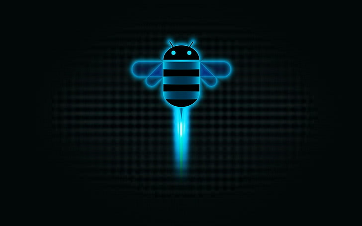 Seni vektor Android Bee, Google, android, HoneyComb, Wallpaper HD