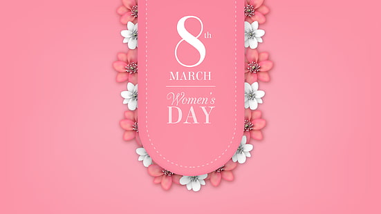 8 mars, Journée de la femme, Journée de la femme, 8 mars, HD, Fond d'écran HD HD wallpaper