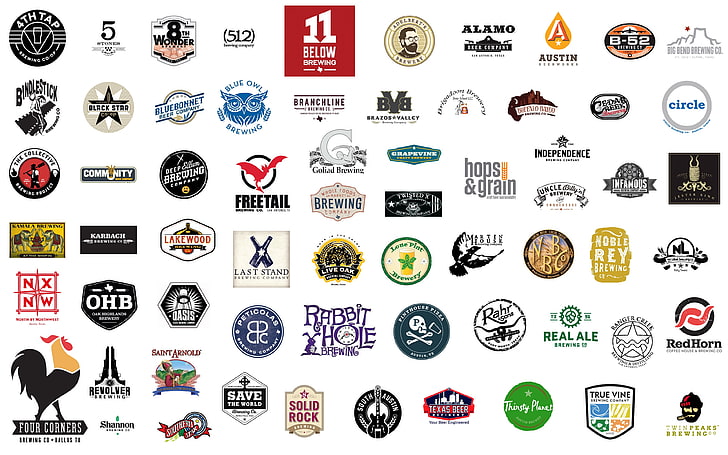 Bier, Logo, HD-Hintergrundbild