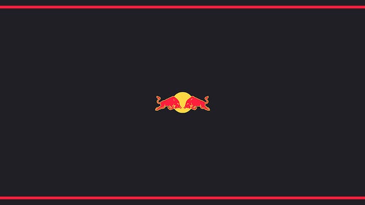 Formula 1, F12021, Red Bull, red bull f1, minimalis, Wallpaper HD