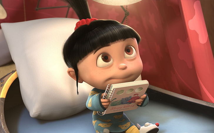 Despicable Me agnes-Cartoon HD Wallpaper, Agnes from Despicable Me, Tapety HD