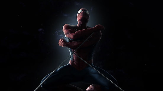 Fond d'écran Spider-Man, Spider-Man, Marvel Cinematic Universe, Fond d'écran HD HD wallpaper