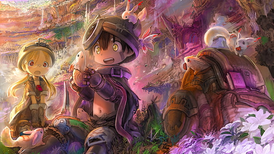 Made in Abyss、リコ（Made in Abyss）、レグ（Made in Abyss）、 HDデスクトップの壁紙 HD wallpaper
