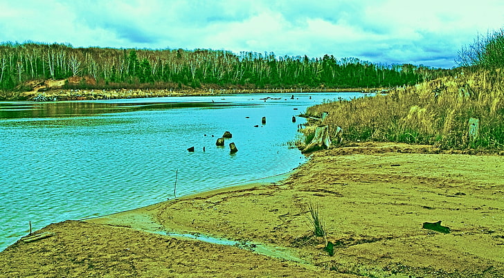 Keweenaw-7, millésime, keweenaw, herman, ogdo, rivière à truite saumonée, crête rouge, Fond d'écran HD