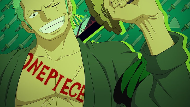 One Piece, Zoro Roronoa, Zoro Roronoa, One Piece, anime, garçons de l'anime, Fond d'écran HD