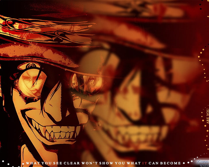 Papel de parede digital de One Piece, Alucard, Hellsing, anime, HD papel de parede