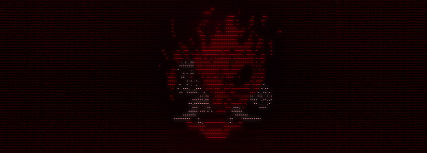 Cyberpunk, Cyberpunk 2077, binär, rot, CD Projekt RED, Samurai, HD-Hintergrundbild HD wallpaper