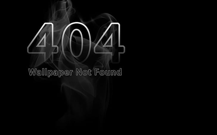 minimalismo, preto, escuro, 404 não encontrado, HD papel de parede