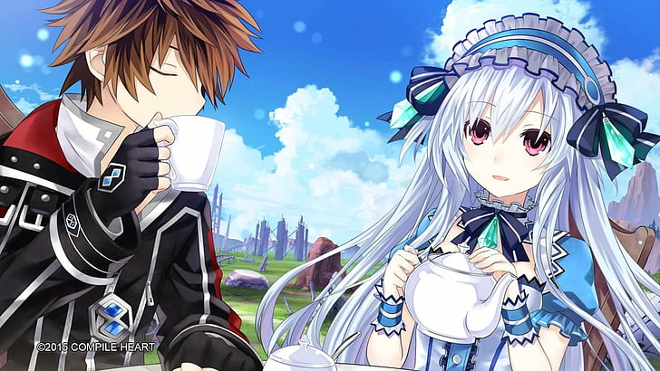 Video Game, Fairy Fencer F, Anime, Fang (Fairy Fencer F), Tiara (Fairy Fencer F), HD wallpaper