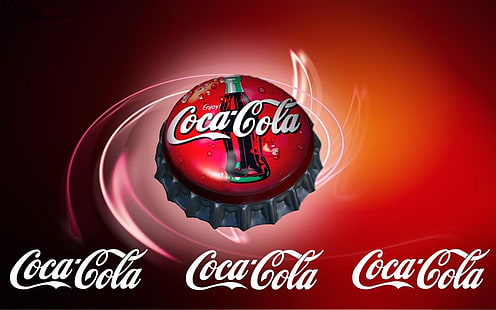 코카콜라, 콜라, 음료, 팝, 소다, HD 배경 화면 HD wallpaper