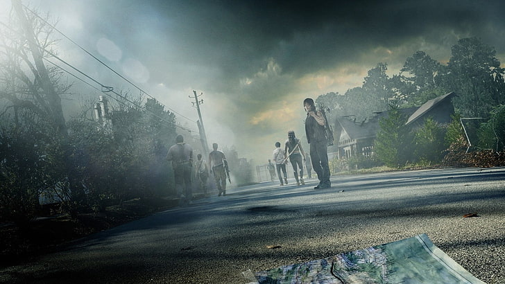 Programa de televisión, The Walking Dead, Daryl Dixon, Norman Reedus, Fondo de pantalla HD