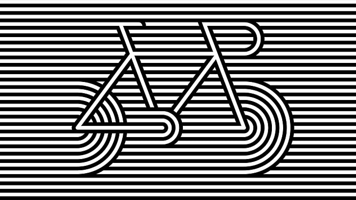bicicleta, arte lineal, Fondo de pantalla HD