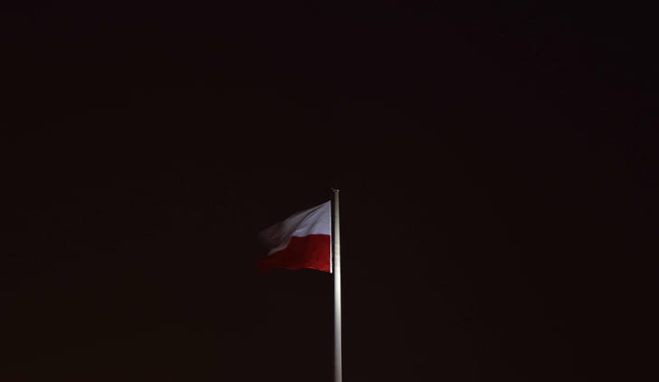 flag, poland, polish flag, HD wallpaper