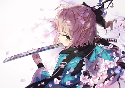 wanita, Sakura Saber, Fate / Apocrypha, Fate Series, Wallpaper HD HD wallpaper