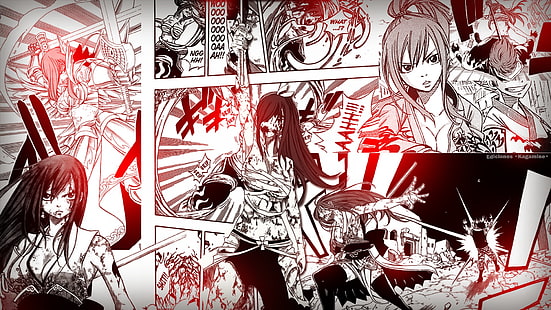 Anime, Fairy Tail, Erza Scarlet, HD-Hintergrundbild HD wallpaper