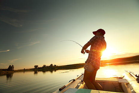 rybak, wędkarstwo, sprzęt, Tapety HD HD wallpaper