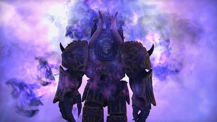 armor, Chaos Space Marines, Warhammer 40, 000, CGI, HD wallpaper