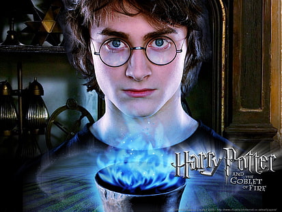 lunettes de feu Harry Potter, gobelet de feu divertissement films HD Art, feu, Harry Potter, lunettes, gobelet, Fond d'écran HD HD wallpaper