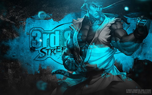 Ryog Bosslogic artgerm street fighter iii 3rd strike online edition 2560x1600 Videogiochi Street Fighter HD Art, Ryu, Bosslogic, Sfondo HD HD wallpaper