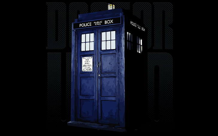 Doctor Who, TARDIS, HD masaüstü duvar kağıdı
