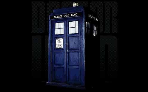 Doctor Who, TARDIS, HD tapet HD wallpaper