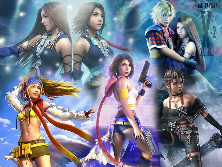 Final Fantasy X 2 Series Yuna Games Video Hd Wallpaper 1114054, HD тапет