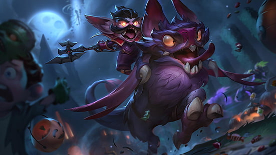 Summoner's Rift, League of Legends, gry wideo, Kled (League of Legends), Tapety HD HD wallpaper