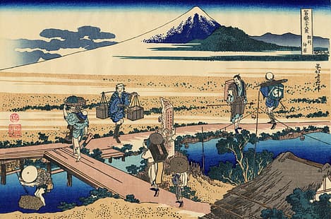 Ukiyo-e, art japonais, Fond d'écran HD HD wallpaper