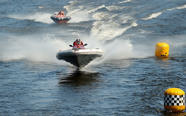 Boat Racing HD, sport, łódź, wyścigi, Tapety HD