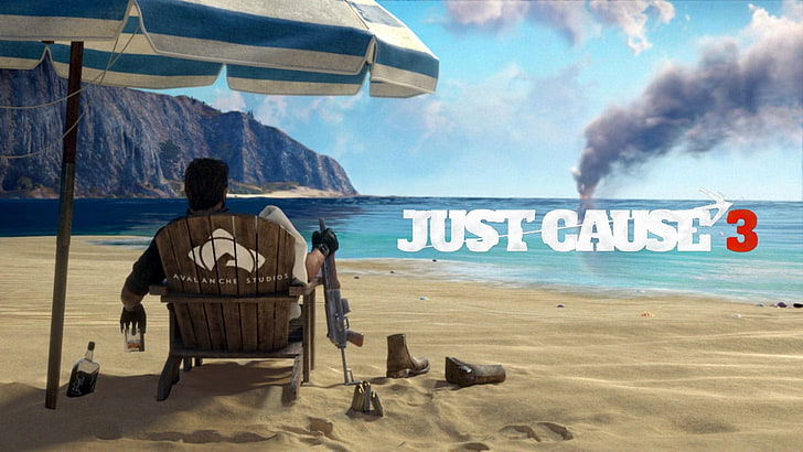 Just Cause 3 poster, Just Cause 3, HD papel de parede