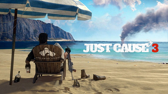 Just Cause 3 affisch, Just Cause 3, HD tapet HD wallpaper