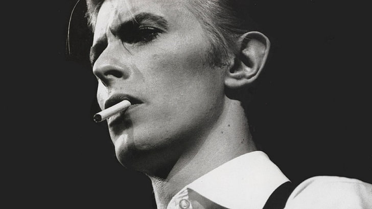 cigarettpinne, David Bowie, musiker, rökning, HD tapet