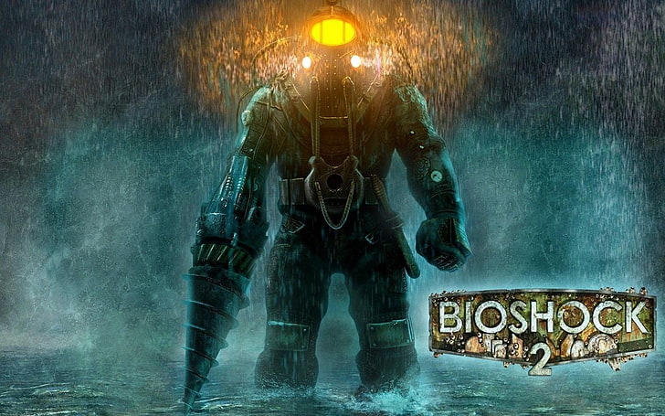 BioShock, Rapture, Big Daddy, BioShock 2, video games, HD wallpaper