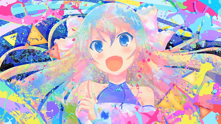 Anime, Rokujouma no Shinryakusha!?, Colorful, Girl, Invaders of Rokujouma, HD wallpaper