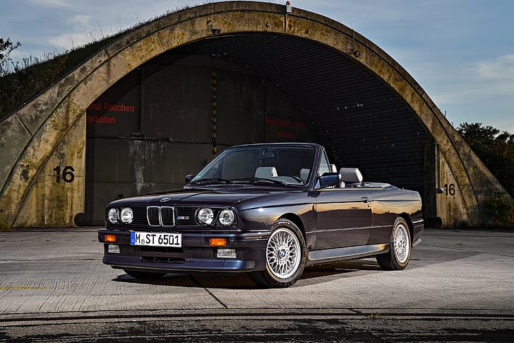 BMW, E30, M3, CABRIO, HD-Hintergrundbild