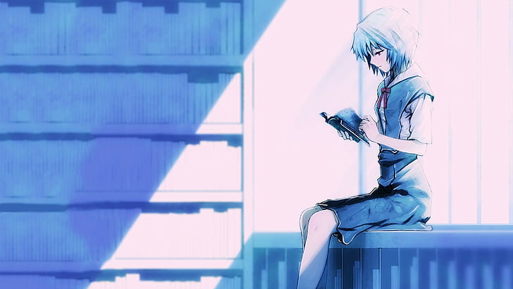 anime girls, Neon Genesis Evangelion, Ayanami Rei, HD wallpaper