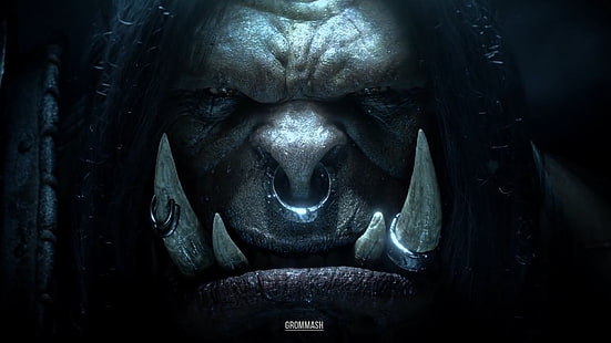 grommash hellscream, videospel, World of Warcraft: Warlords of Draenor, World of Warcraft, HD tapet HD wallpaper