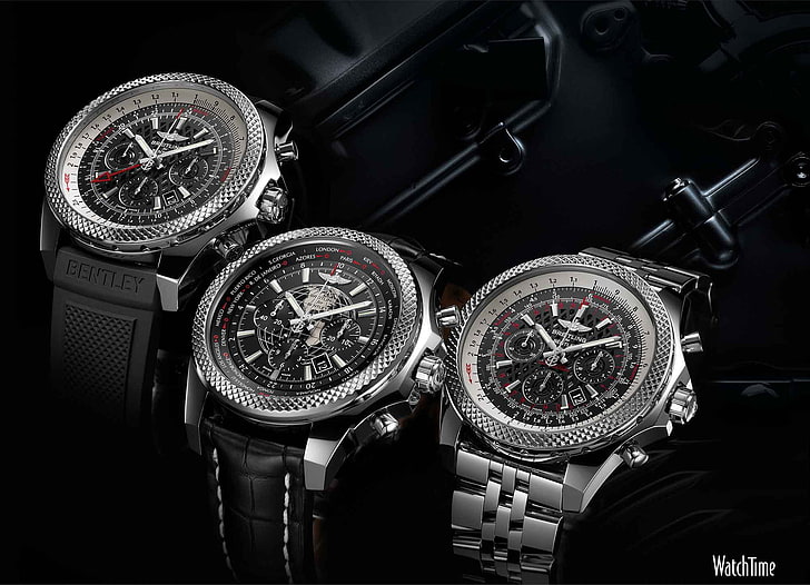 Breitling, horloge, détail, bijoux, luxe, temps, montre, Fond d'écran HD