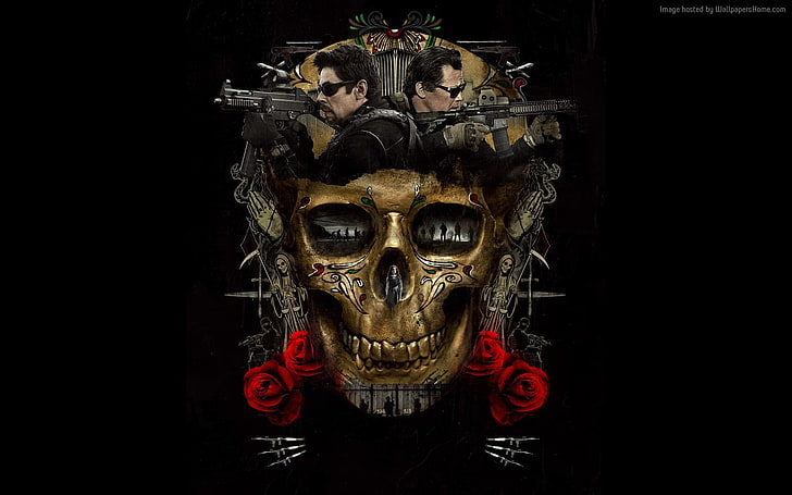 Benicio Del Toro, 8k, Josh Brolin, Sicario: Hari Soldado, Wallpaper HD