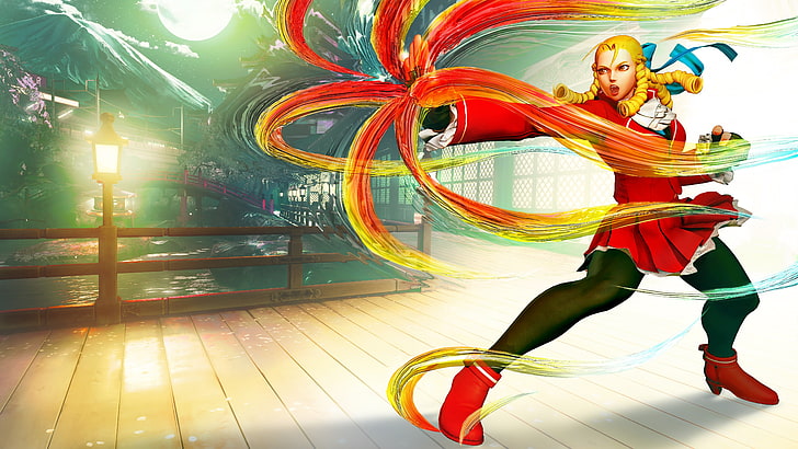 Street Fighter V, Карин (уличный боец), PlayStation 4, HD обои