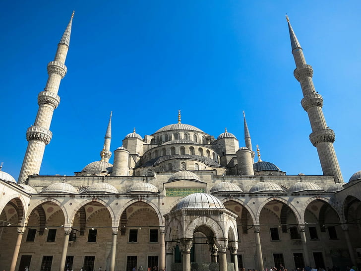 Arquitectura islámica, mezquita, Fondo de pantalla HD