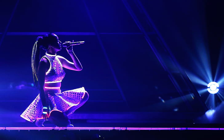 Katy Perry Live Concert, Ariana Grande, chanteuse, concert, Fond d'écran HD