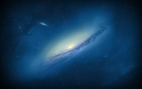 galaksi illüstrasyon, evren, galaksi, uzay sanatı, uzay, dijital sanat, NGC 3190, Andromeda, yıldızlar, HD masaüstü duvar kağıdı HD wallpaper