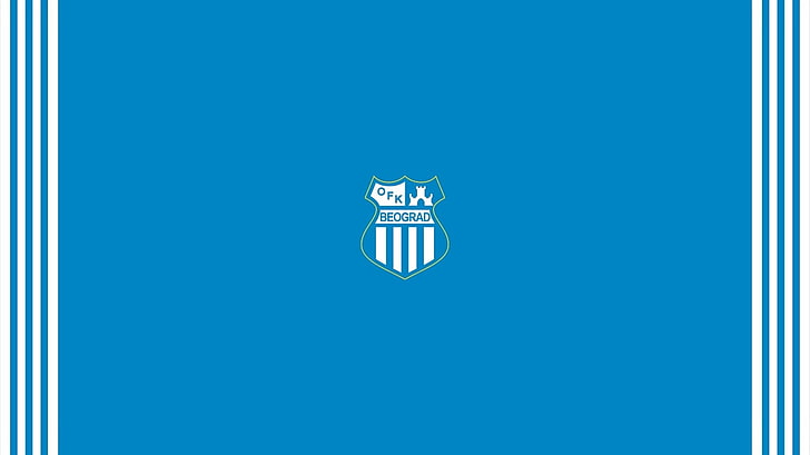 футбол, спорт, лого, футболни клубове, OFK Beograd, HD тапет
